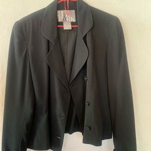 Doubled breasted black blazer by 81st. and Park  blazer